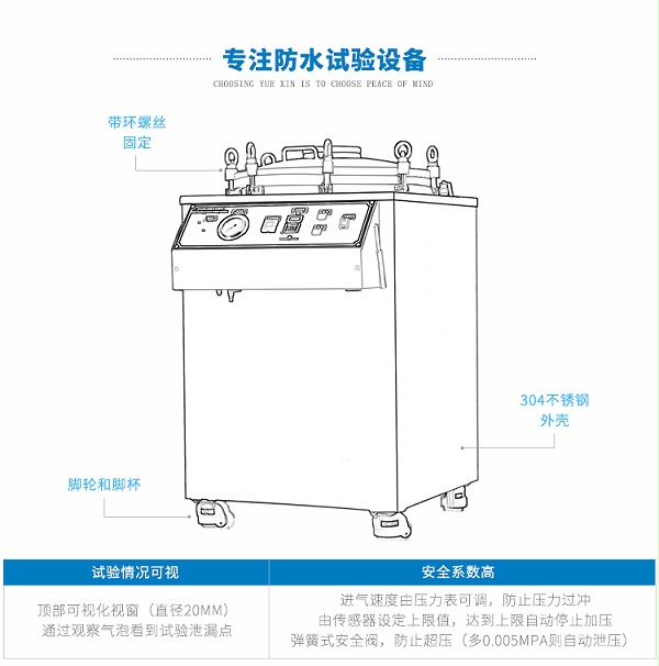 车载摄像头防水测试设备（IPX8级）